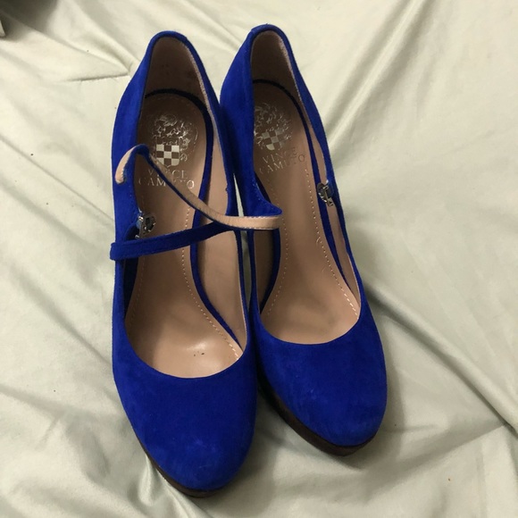Vince Camuto Royal Blue Heels 
